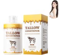 Tallow Shampoo and Conditioner Set, Natural Tallow Hair Care Set, Deeply hydrates, reduces frizz, and adds shine. Suitable for all hair types.