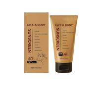 Tallow Sunscreen Spf30, Beef Tallow Waterproof Sunscreen, Lightweight Natural Sun Shield Cream, With Brush, Natural Tallow & Zinc Oxide, Reef Safe for Women, Men Fast-Absorbing Formula (1)