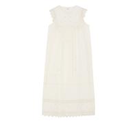 Tallulah Dress Linen and Organic Cotton Ecru 36