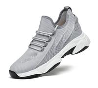 Tallure Shoes Onne - 4" 10cm Boost, Taller Trainers for Men 10/8/6cm Elevate Shoes Height Boosting Increasing Shoes (Gray 10cm, Adult, Men, 11.5, Numeric, UK Footwear Size System, Medium)