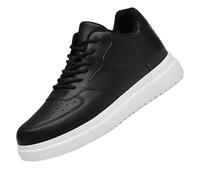 Tallure Sneakers Women Men, 1.6/2.4/3.1/3.9in Height Invisible Increase Sneakers, Arch Support Lightweight Breathable Athletic Shoes (Black -4",39 EU)