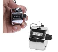 Tally Clicker Counter | Manual Metal Shell Meter, Manual Manual Counter from 0 to 9999 Number Numbers for Stitch, Walking, People Flow, Manual Metal Food Counter