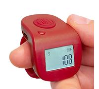 Tally Counter, Finger Clicker - LED Display Handheld Digital Counter with Finger Ring Design,Track & Field Equipment Accessories, Multifunctional Sports Click for Statistics, Inventory Management