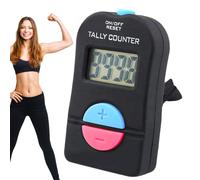 Tally Counters - ABS 2.48" | Electronic Clicker Counter, with LCD Display, Plus and Minus - Digital Handheld Clicker Counter - Manual Counting & Quiet | Pedestrian Traffic Flow