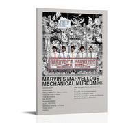 Tally Hall Marvin's Marvelous Mechanical Museum Poster Canvas Wall Art Modern Simple Style Suitable for Various Life Scenes Is Also A Great Birthday Gift Souvenir ChoiceFrame-style12x18inch(30x45cm)