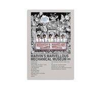 Tally Hall Marvin's Marvelous Mechanical MuseumPoster Canvas Classic Decoration Waterproof Fading Mural Art Universal Decoration Painting Give Friend Teacher Gift20x30inch(50x75cm)Unframe-style