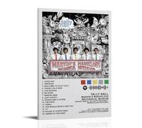 Tally Hall Poster Marvin's Marvelous Mechanical Museum Poster Canva Colourfast Wall Art Decorative Painting for Living Room Bedroom Home Decor 12x18inch(30x45cm) Frame-style