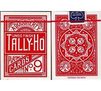Tally Ho Fan Red Back Playing Cards by Tally-Ho