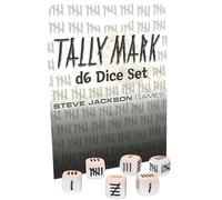 Tally Mark D6 Dice Set - Perfect for D&D, RPG, Tabletop Games and Role-Playing Adventures - Dice by Steve Jackson Games