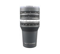 Tally Tumbler Golf Stainless Steel Cup, 30 oz Leak Proof Lid, Double Wall Insulation, Golf Tumbler with Score Keeping Counter (Fairway Steel)