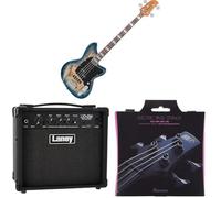 TALMAN SERIES, 4 String, Dynamix P+J Pickups, Cosmic Blue Starburst