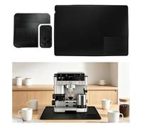 TALOEYH 3Pcs Silicone Coffee Machine Mat Compatible with Ninja Luxe Cafe ES601 ES701, Top Pat, Base Pat & Tamping Mat of the Coffee Machine for Kitchen and Bar Countertop, Anti-Slip and Waterproof