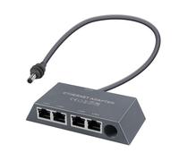 TALOEYH - 4 Port RJ45 Ethernet Adapter Gen 3 / Mini, Multi-Ports Gen 3 / Mini Ethernet Adapter for Wired External Network, Connect 4 Devices Networked Simultaneously