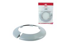 Talon 110mm Soil Pipe Collar - Snap-On Cover for Soil & Vent Pipes | Neat Finish for Floor & Wall Entry Points | Low-Profile Slimline Fit | White, Black, Grey or Chrome | Project DIY (Grey)