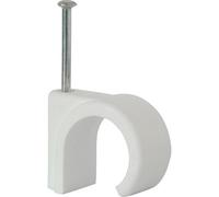 Talon 15mm White Nail In Identification Clip Ncw15 Bag Of 100