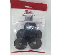 Talon Anthracite Grey Pipe Covers for 15mm Pipe Pack of 10
