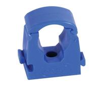 Talon Blue Single Hinge Pipe Clip 22mm (Box Of 100)