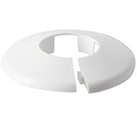 Talon - Click in Pipe Collar - White - 28mm - Pack of 10 - Clicks Into Place - High Grade Polypropylene - for Home Improvement, Plumbing, Pipe Installation