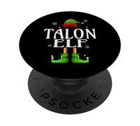 TALON Elf Xmas Funny Men's Family Matching Christmas TALON PopSockets Adhesive PopGrip
