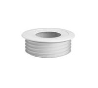 Talon Fluesnug 100mm White - Single Pvc Pipe Collar Pfsw100