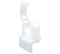 Talon Natural Plastic Pipe Clip (Dia)22mm, Pack Of 5