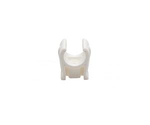 Talon OPS15 Snap-in Open Plastic Pipe Clip, White, 15 mm, Set of 100 Piece