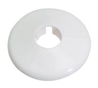 Talon White Pipe Collar (Dia)15mm, Pack Of 5