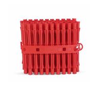 Talon Red 5-5.5mm Wall Plugs Plastic Screw Fixing Plug Euro Slot X1000 Trade Pack