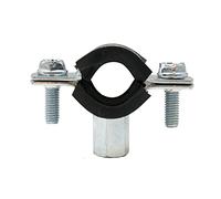 Talon - Rubber Lined Clip - 18mm - Pack of 10 - Stell - Rubber Lined - Resistant to High Temperatures - for Home Improvement, Plumbing, Pipe Installation - Tool Set Essentials