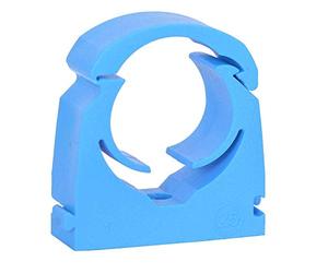 Talon Single Hinged Pipe Clip - Pack of 20-25mm to 27.4mm, Blue