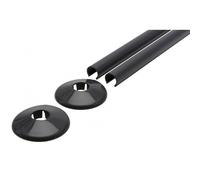 Talon Snappit 500mm Towel Rail Pipe Cover Kit - 15mm Anthracite Grey (ACSNA/K1)