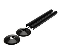 Talon Snappit Black Pipe Sleeve (Dia)15mm, Set Of 2