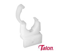 Talon - 22mm EZ Joist Clip - Polypropylene Connector Bracket Clamp Holder - 360 Degree Retention - Pack of 25 - for Plumbing, Gas Pipes, Hot Or Cold Water Pipe
