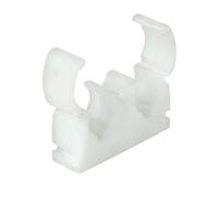 Talon Plumbing Pipe Double Clip for 22mm Copper or Plastic Pipe