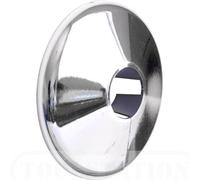 Talon x 2 Chrome 22mm Pipe Cover/ Collar/Rad ring for 22mm pipe by TALON