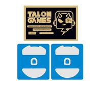 TALONGAMES 3D Series Super Fast Mouse Feet Skates Compatible with Razer DeathAdder V4 Pro Gaming Mouse Feet Replacement PTFE 3D Pattern Low Friction Pro Performance Upgrade
