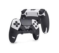TALONGAMES Controller Grips Compatible with PlayStation 5 DualSense, Anti-Slip, Sweat-Absorbent, Textured Skin kit, for PS5 Controllers Handle Grips, Buttons, Triggers, Classic Version,Black)