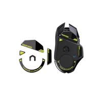 TALONGAMES Curved Edges Ultra Strong Glass Mouse Feet Skates Compatible with Logitech G502 Wireless Gaming Mouse Feet Replacement,Super Smooth Glide Fast and Durable Sole (Black)
