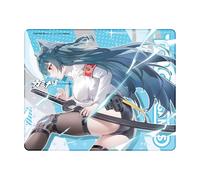 TALONGAMES Gaming Mouse Pad - Esports Professional Mouse Mat, 4mm Medium Rubber Base, Anti-Slip & Water-Absorbent, Anime Design, Durable Anti-Fray Edge, High Glide Speed, M Size 13×10.23 (雷 Series)