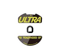 TALONGAMES Glass Mouse Feet Skates Compatible with Razer DeathAdder V4 Pro Gaming Mouse Feet Replacement, Curved Edges, Ultra Strong Glass, Super Smooth Fast-Glide Sole, Durable