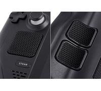 TALONGAMES Touchpad Protector Compatible with Steam Deck Touch Trackpad (Trackpads Protector + 4 Keys Protector, Matrix Mini Hex - Black)