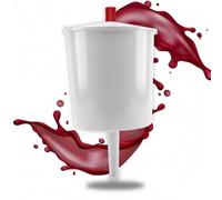TALPGOD Communion Cup Filler/Dispenser with Button Release (8 oz. Bottle),Juice and Wine Dispenser for Communion Cups Church Supplies,Push Button Release/Easily Fills 25+ Cups