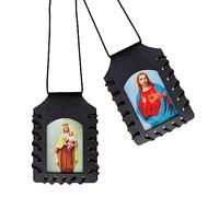 TALPGOD Scapulars Catholic - DIYI, 1 Pack, Leather, No Gemstone