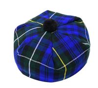 Tam O' Shanter Hat - Classic Tammy Hat Acrylic Wool Flat Bonnet Pom Pom - Perfect Scottish Tartan Beret Style Cap Daily Wear - One Size Fits All (UK, Alpha, One Size, Campbell of Argyll)