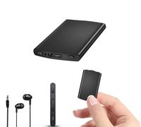 Tam88 64Gb Voice Recorder, Small Voice Activated Recorder with 768 Hours Recording Capacity, Portable Rechargable Recording Device for Classroom Lecture Meeting (earphone included)