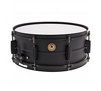 Tama 14" x 5.5" Metalworks Black on Black Steel Snare Drum
