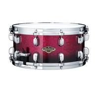 Tama 14 x 6.5 Walnut Birch Snare Drum Molten Raspberry Fade