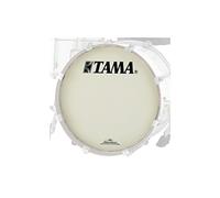 TAMA 24" Bass Drum Head w/Tama-Starclassic Logo - Vintage White Coated