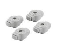 Tama 50th Anniversary Ltd Edition Grey QC8 Quick-Set Cymbal Mate 4 Pac