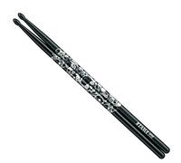 Tama 5A-S-BS Design Series Drumsticks Japanese Oak Sticks of Doom - Black & Silver